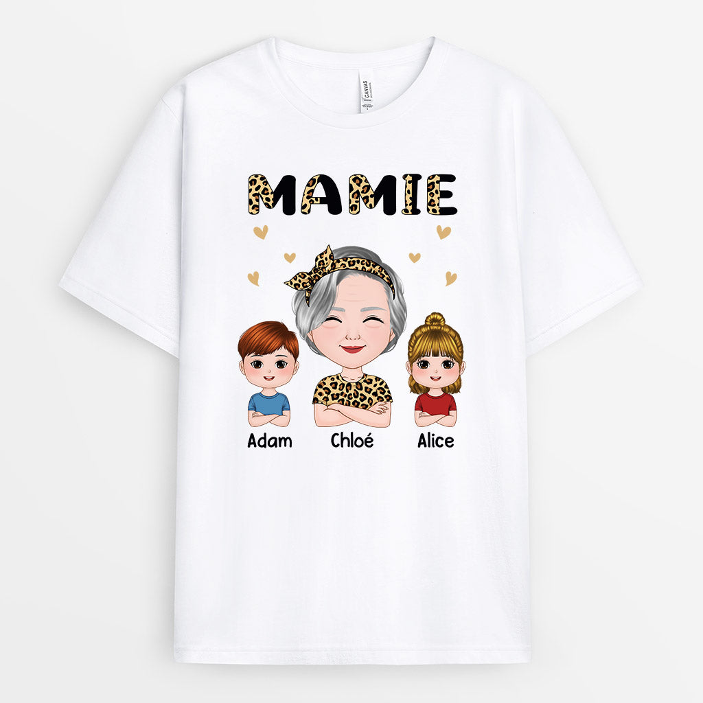 Maman Mamie - Cadeau Personnalisé | T-shirt pour Mamie Maman