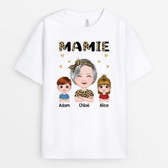 Maman Mamie - Cadeau Personnalisé | T-shirt pour Mamie Maman