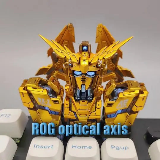 【Pre-Order】Unicorn Gundam Phenex 03 Keycap Set NT-D Mode & Gold Coating
