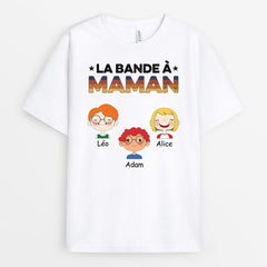 La Bande à Mamie Maman - Cadeau Personnalisé | T-shirt pour Mamie Maman