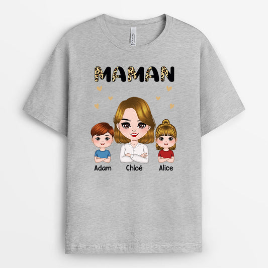 Maman Mamie - Cadeau Personnalisé | T-shirt pour Mamie Maman
