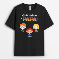 LA BANDE À PAPA PAPI - CADEAU PERSONNALISÉ | T-SHIRT POUR PAPA PAPI