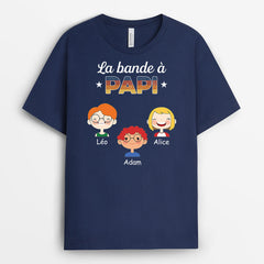 LA BANDE À PAPA PAPI - CADEAU PERSONNALISÉ | T-SHIRT POUR PAPA PAPI