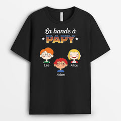 LA BANDE À PAPA PAPI - CADEAU PERSONNALISÉ | T-SHIRT POUR PAPA PAPI