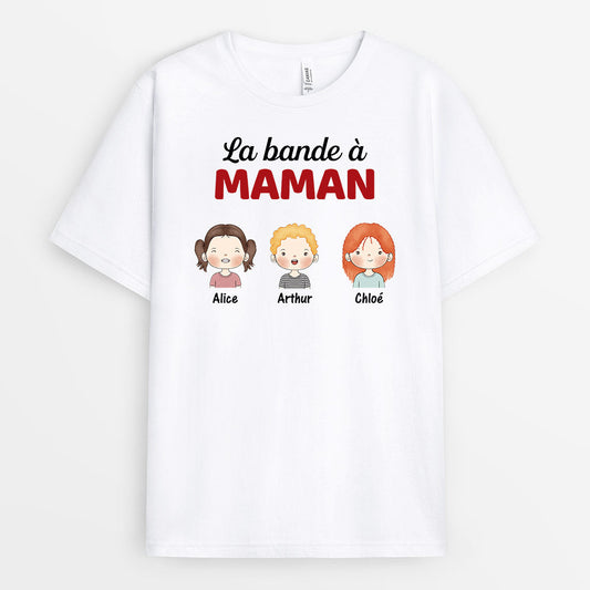 T-shirt La Bande à Maman Mamie Personnalisé