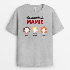 T-shirt La Bande à Maman Mamie Personnalisé