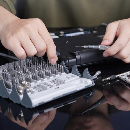 Ensemble de Tournevis Multifonction Premium 128-en-1 - Ergonomique et Ultra-Portable