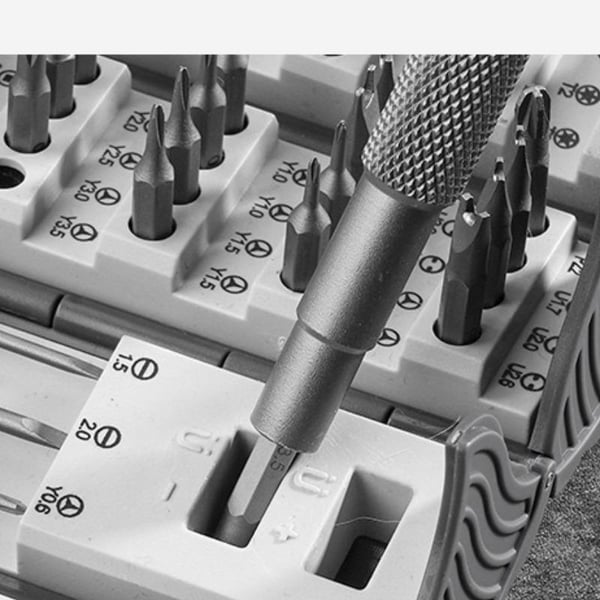 Ensemble de Tournevis Multifonction Premium 128-en-1 - Ergonomique et Ultra-Portable