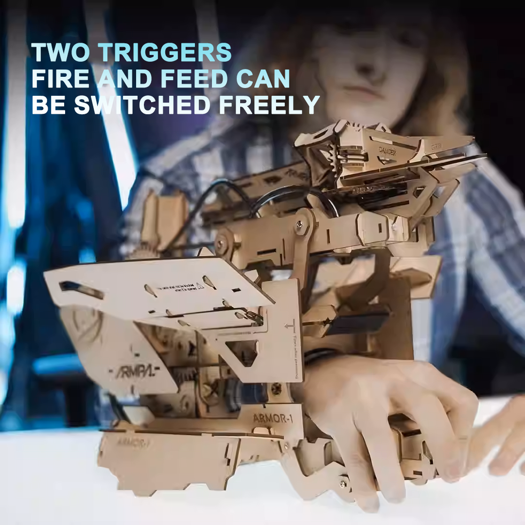 Mechanical claw-MechaForge Wooden Armor Model