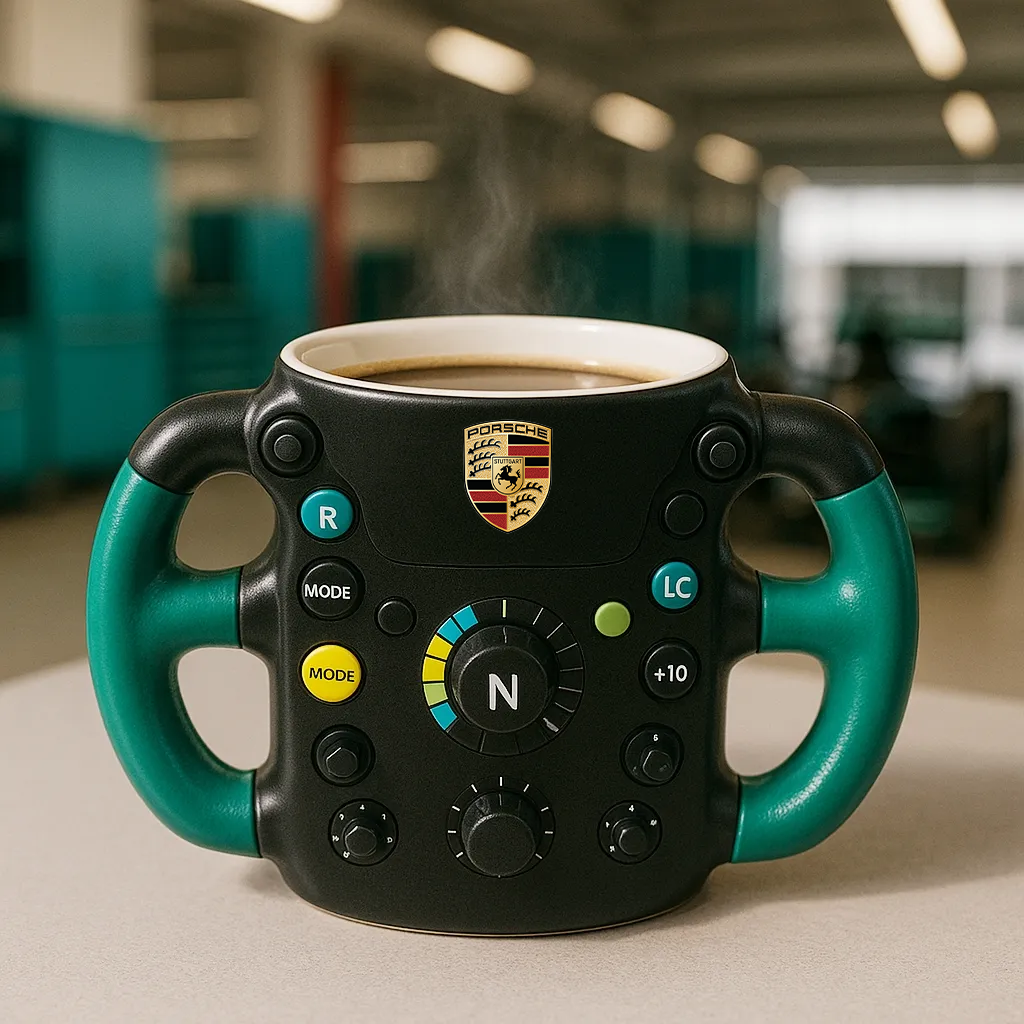 Mug Volant de F1 – Design de Performance pour les Fans de Course