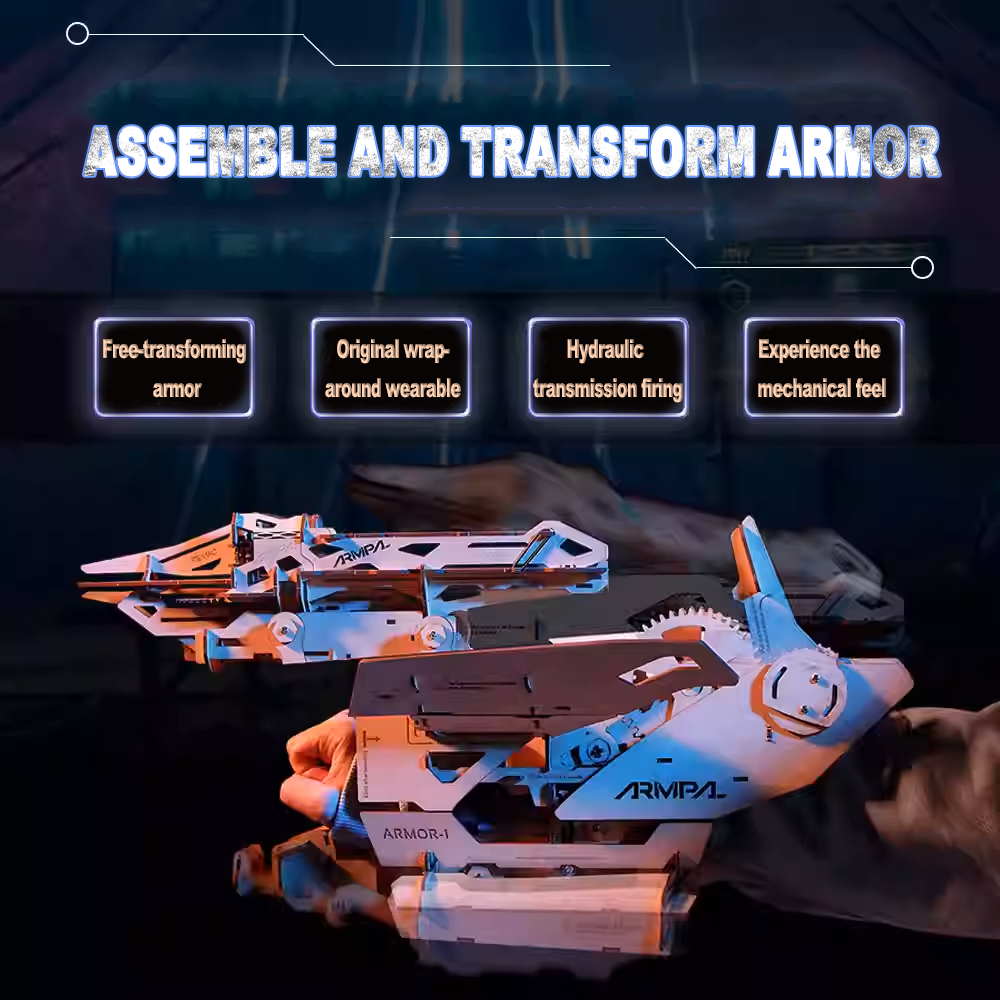 Mechanical claw-MechaForge Wooden Armor Model