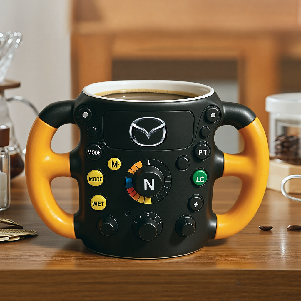 Mug Volant de F1 – Design de Performance pour les Fans de Course