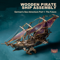 Steampunk Pirate Airship “Future”