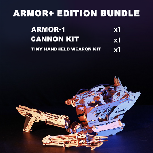 Modular Armor Pack-MechaForge Wooden Armor Model