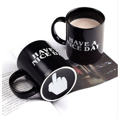 🤪 Mug 'Nice Day' : Le seul mug qui fera rire vos amis et votre famille (ou pas... 👀).