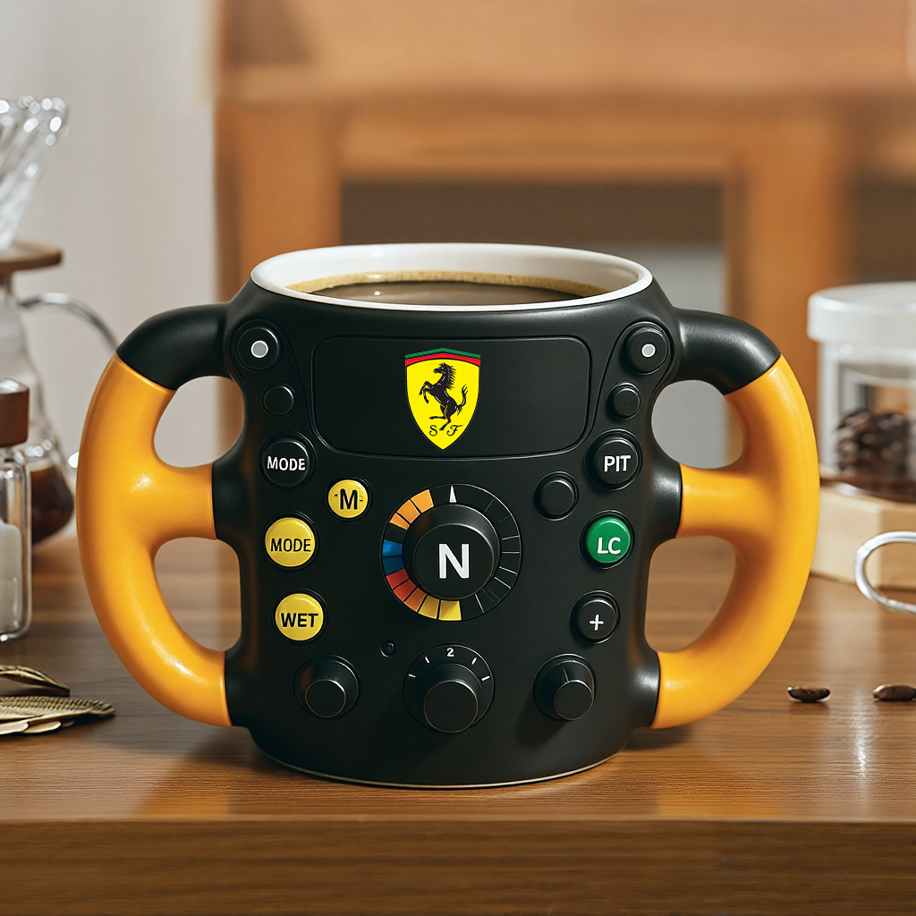 Mug Volant de F1 – Design de Performance pour les Fans de Course