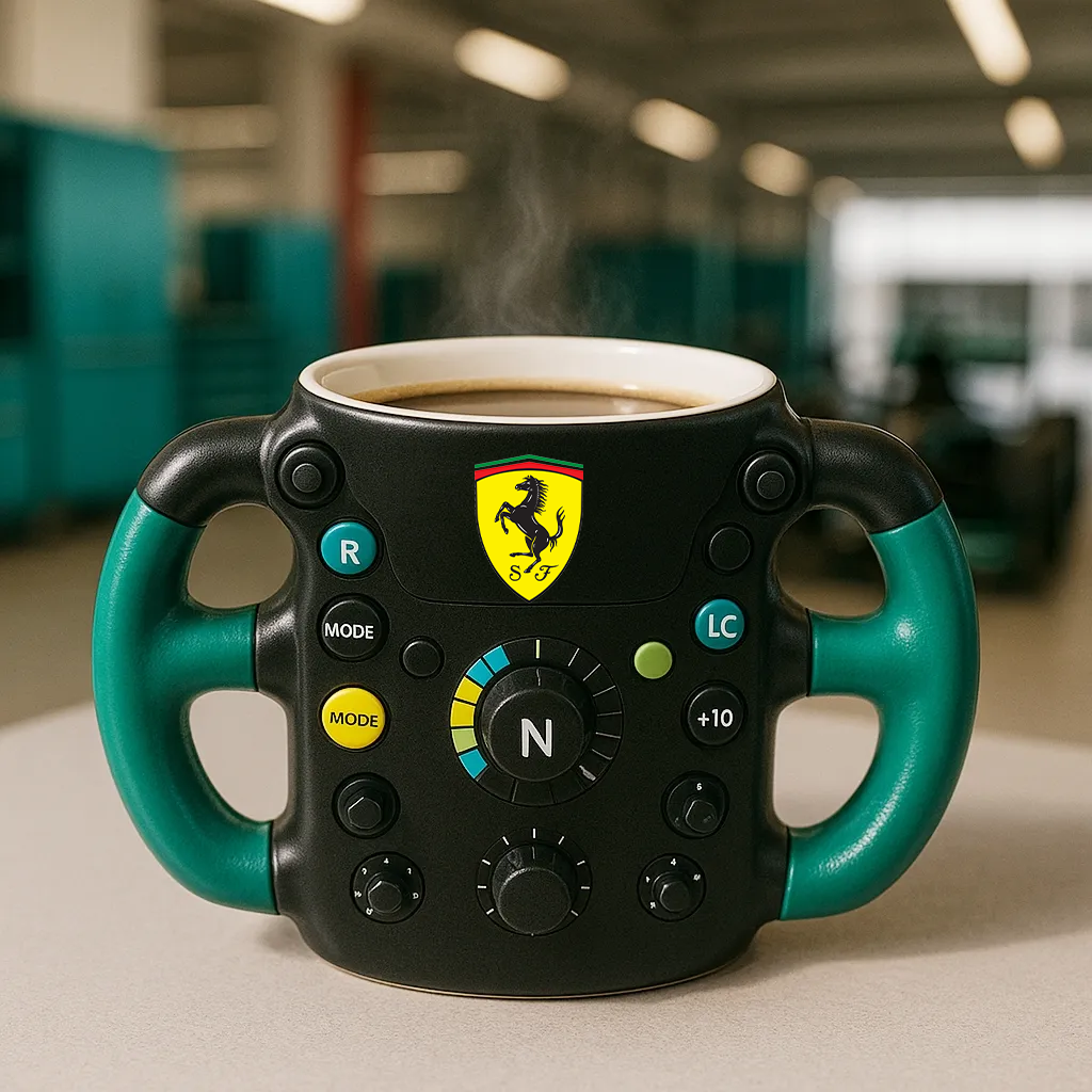 Mug Volant de F1 – Design de Performance pour les Fans de Course