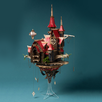 Steampunk City – Crimson Edition [with Stand & Light]