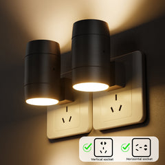 🌙💡 Lumière Nocturne Réglable en Luminosité et Rotative avec Détection de Mouvement  - Pour Couloir, Salon, Chambre 🛏️ - Ambiance Confortable