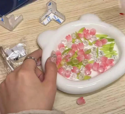 DONNEZ-VOUS UN ÉCLAT FLORAL - KIT DE LAMPE À FLEURS DIY