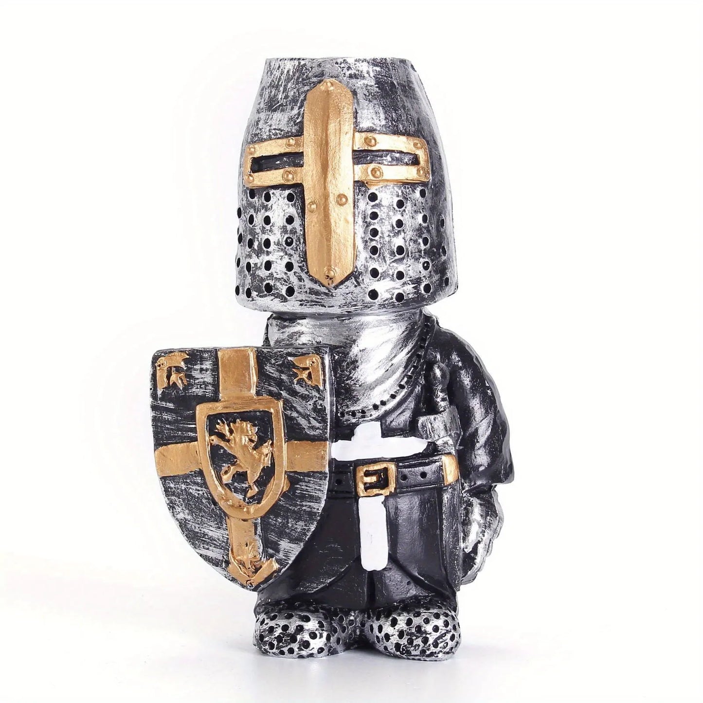 Statuette en Résine d'un Garde-Chasse Miniature Nordique et Médiévale – Décoration de Salon de Style Classique – Ouvrage d'Art pour la Décoration Intérieure, le Bureau, le Bar ou les Ornements sur le Bureau