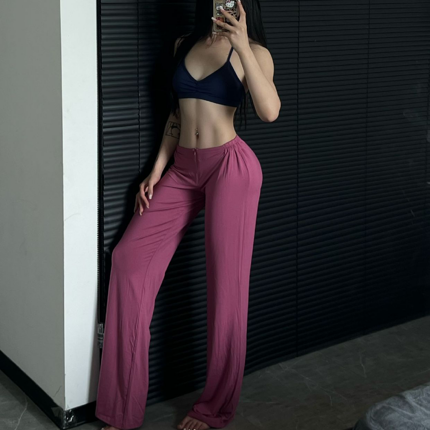 Pantalon de Yoga et Fitness Ultra Doux - Facile à Bouger et Confortable à Porter – Confort Assuré pour toutes vos séances ! 🌱