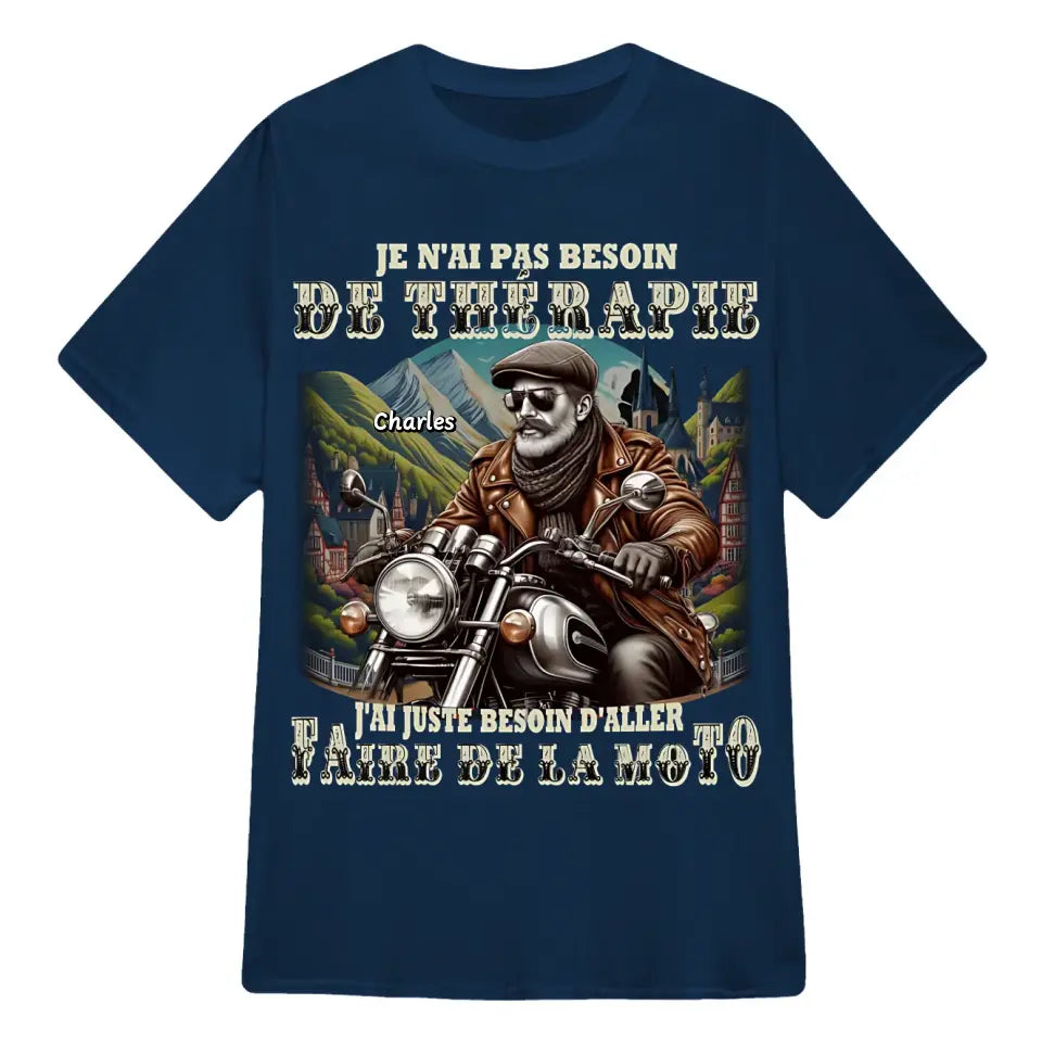 Je n'ai pas besoin de thérapie j'ai juste besoin d'aller faire de la moto