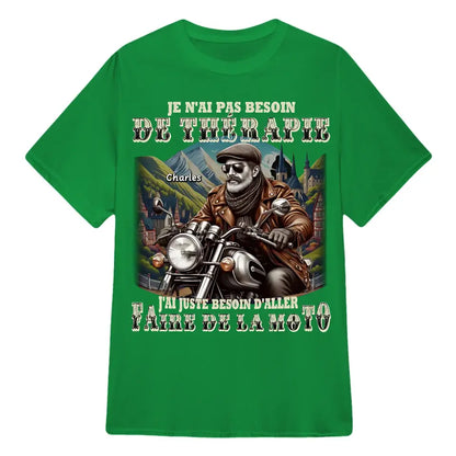 Je n'ai pas besoin de thérapie j'ai juste besoin d'aller faire de la moto