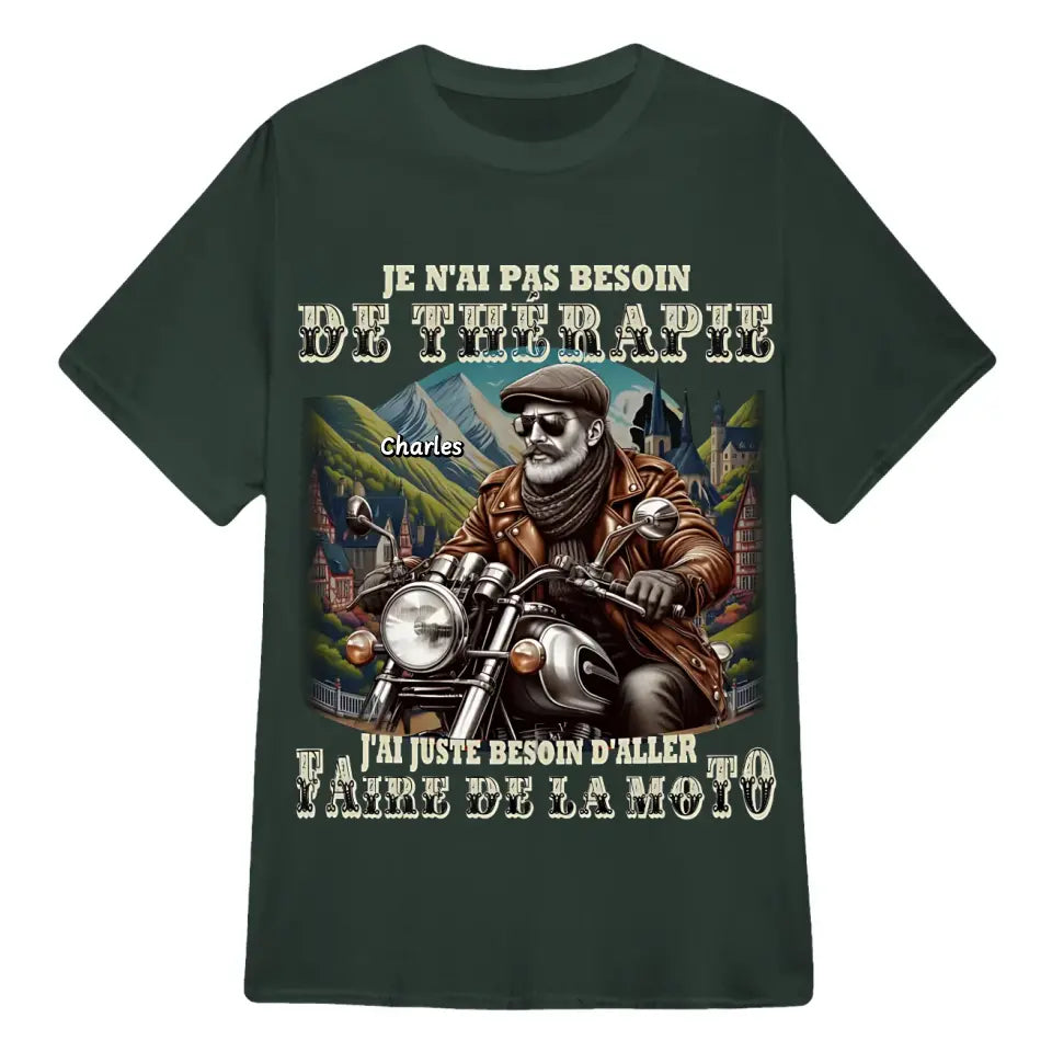 Je n'ai pas besoin de thérapie j'ai juste besoin d'aller faire de la moto