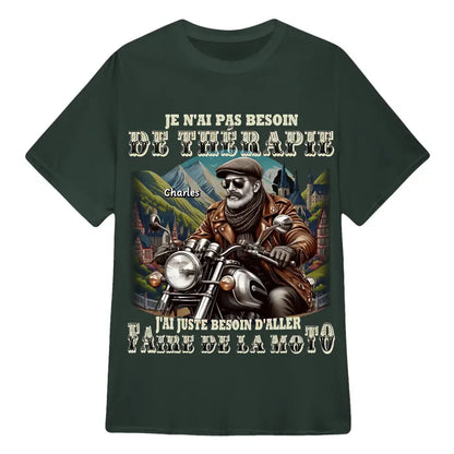 Je n'ai pas besoin de thérapie j'ai juste besoin d'aller faire de la moto
