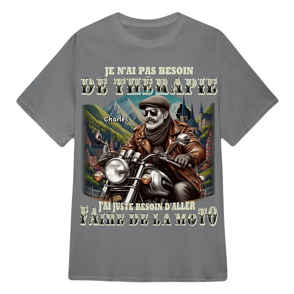 Je n'ai pas besoin de thérapie j'ai juste besoin d'aller faire de la moto