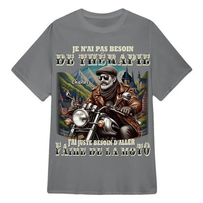 Je n'ai pas besoin de thérapie j'ai juste besoin d'aller faire de la moto