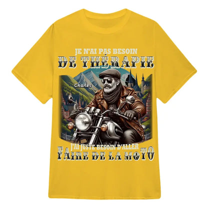 Je n'ai pas besoin de thérapie j'ai juste besoin d'aller faire de la moto