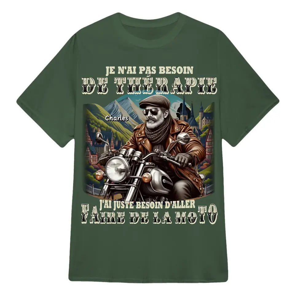 Je n'ai pas besoin de thérapie j'ai juste besoin d'aller faire de la moto