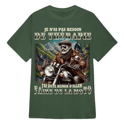 Je n'ai pas besoin de thérapie j'ai juste besoin d'aller faire de la moto