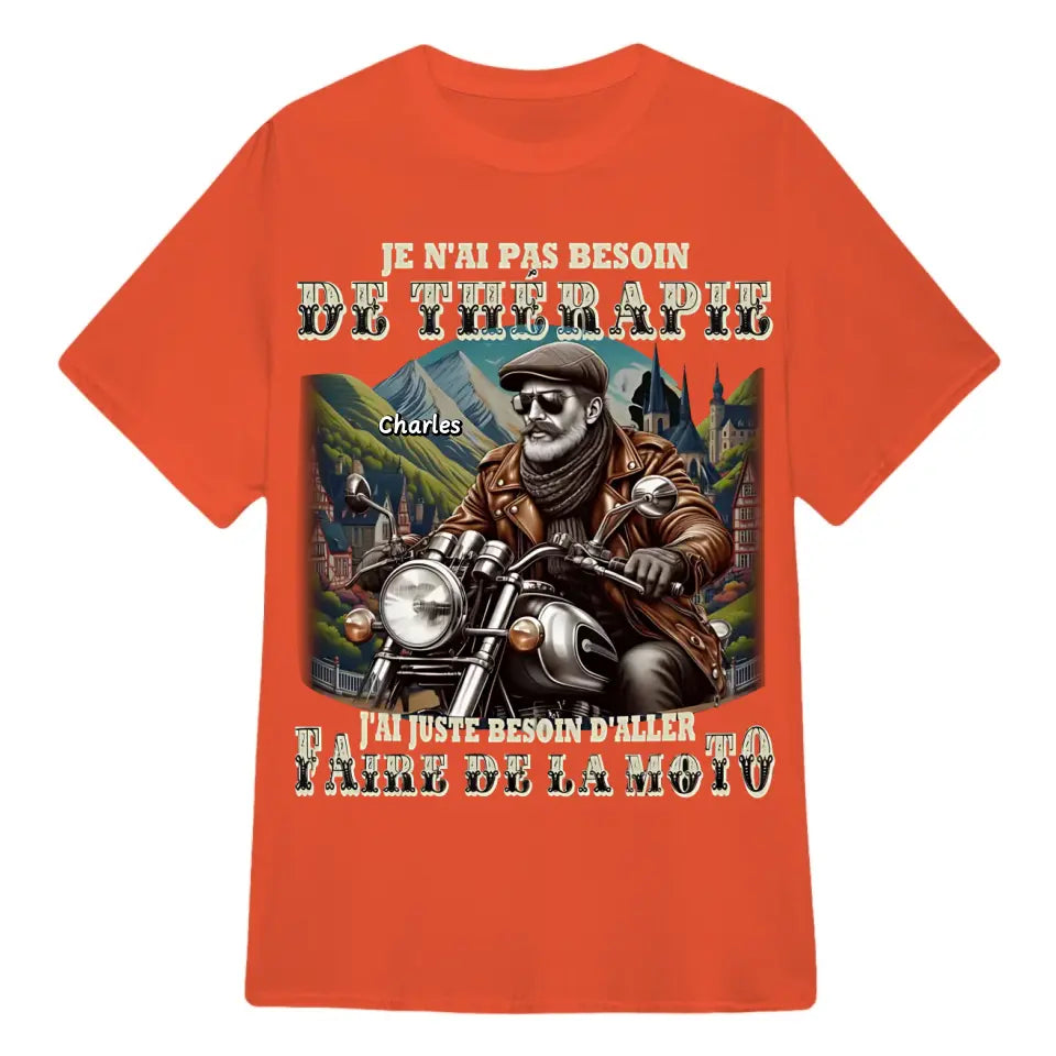 Je n'ai pas besoin de thérapie j'ai juste besoin d'aller faire de la moto