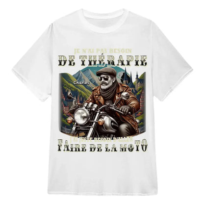 Je n'ai pas besoin de thérapie j'ai juste besoin d'aller faire de la moto