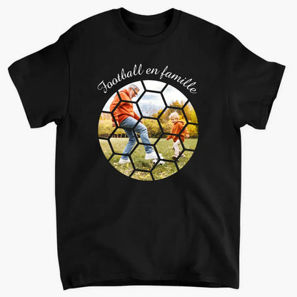 Le temps du football en famille - Photos de football personnalisées