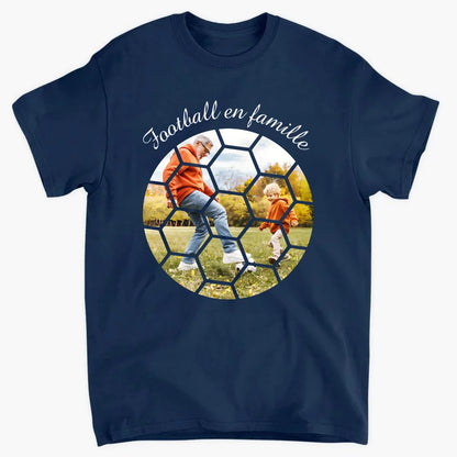 Le temps du football en famille - Photos de football personnalisées