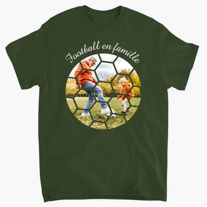 Le temps du football en famille - Photos de football personnalisées