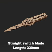 Straight switch blade