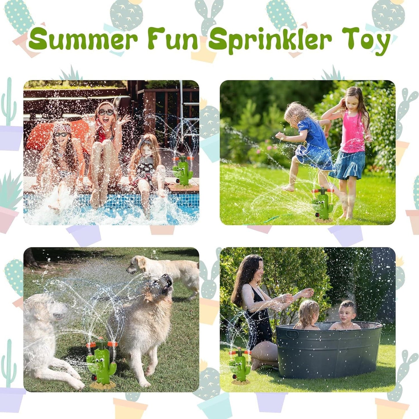 Jouet Arroseur Multi-Fonctions : Pour Enfants, Animaux de Compagnie, Baseball et Irrigation du Jardin – Tout en Un !