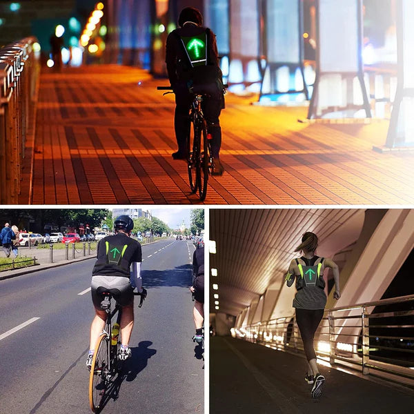🚴‍♂️ Le Gilet LED qui Protège Votre Vie sur la Route ! 🔥