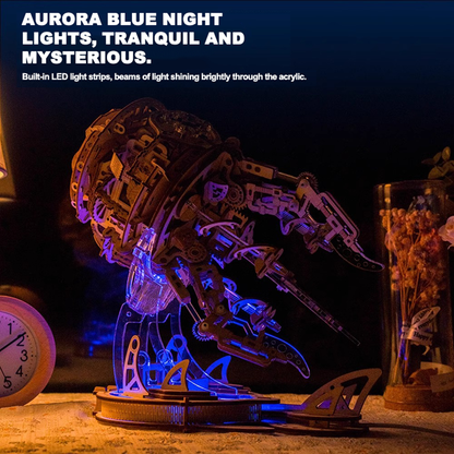 Aurora Jellyfish Music Box DIY Wooden Kit