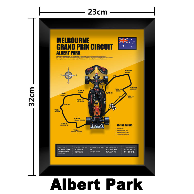 🏎️ Red Bull F1 Car Model Photo Frame