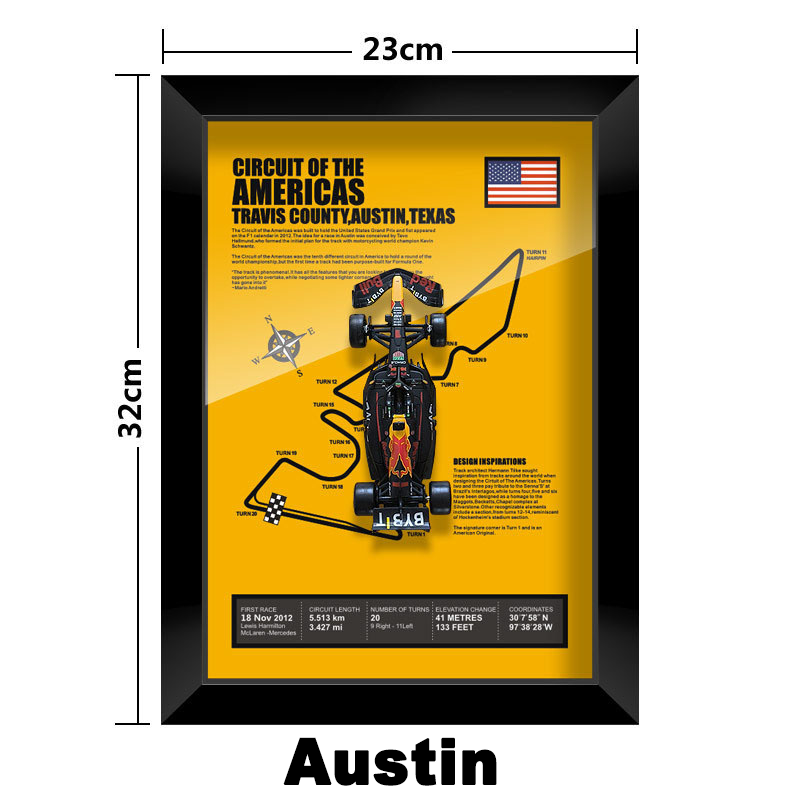 🏎️ Red Bull F1 Car Model Photo Frame