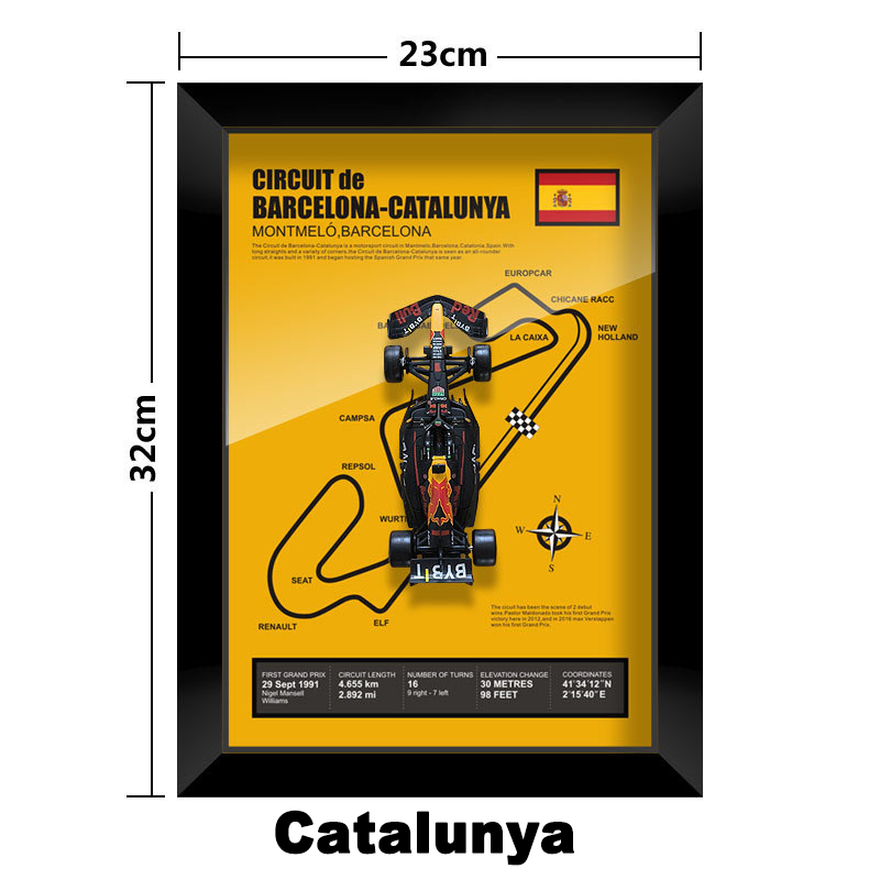 🏎️ Red Bull F1 Car Model Photo Frame