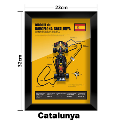 🏎️ Red Bull F1 Car Model Photo Frame