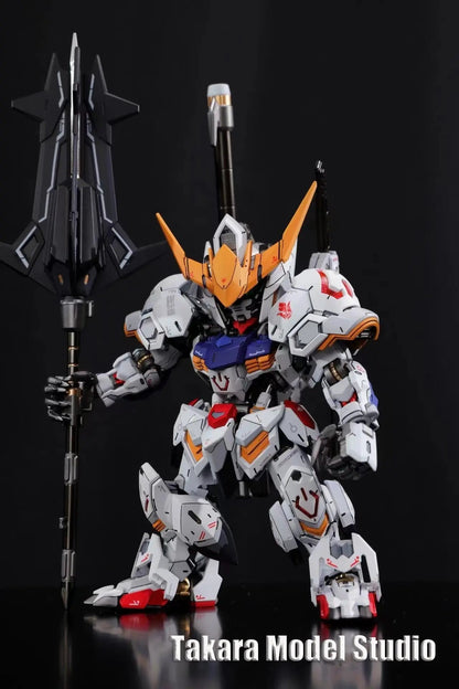Custom BANDAI MGSD Barbatos Gundam with Touch-Sensitive Switch Lighting