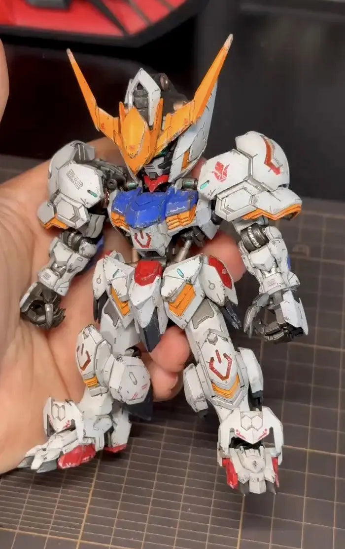 Custom BANDAI MGSD Barbatos Gundam with Touch-Sensitive Switch Lighting